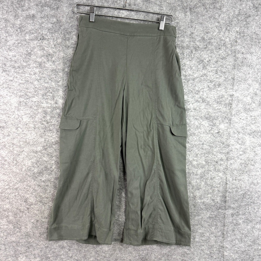 Lululemon Pants Womens 6 Green Metropolis Maven High Rise Crop Cargo Pull On